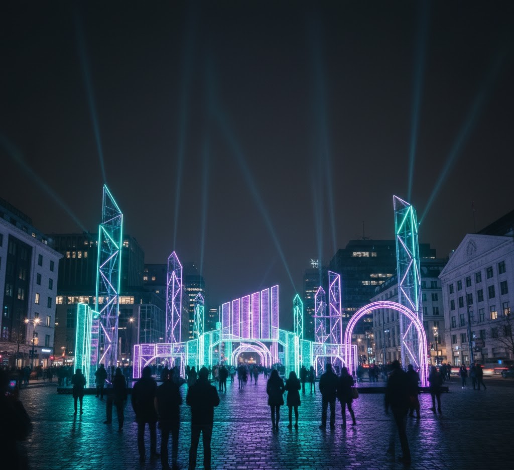 Public art installation